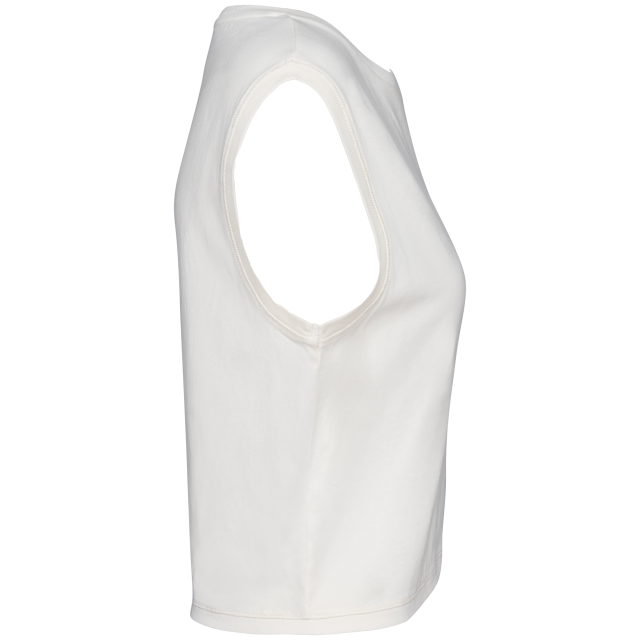KÖRNYEZETBARÁT NŐI UJJATLAN CROP TOP