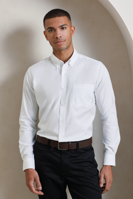 PR234 MEN’S LONG SLEEVE SIGNATURE OXFORD SHIRT