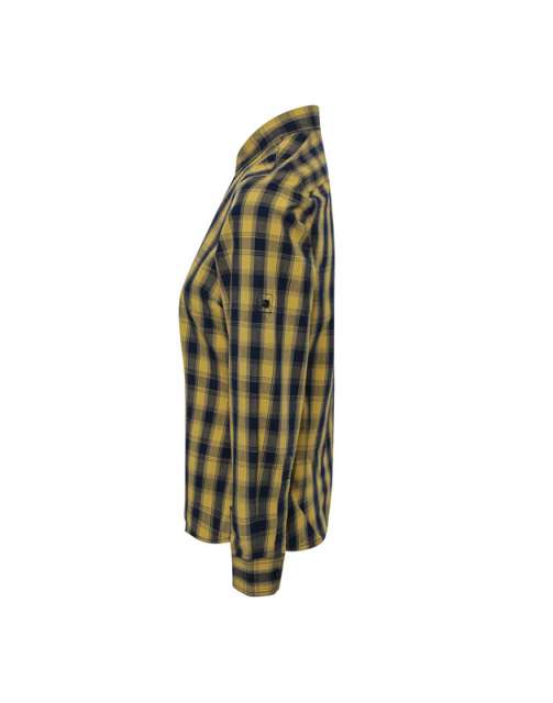 'MULLIGAN' CHECK - WOMEN'S LONG SLEEVE COTTON SHIRT