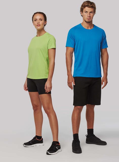 PA4013 LADIES' RECYCLED ROUND NECK SPORTS T-SHIRT