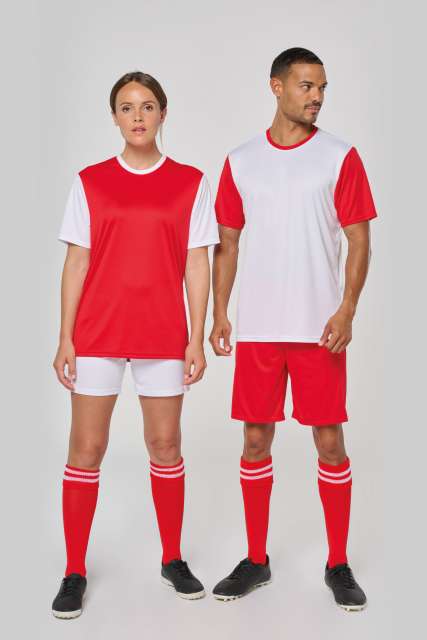 pa4023 ADULTS' BICOLOUR SHORT-SLEEVED T-SHIRT