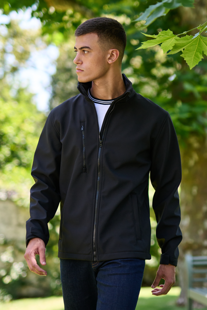 RETRA610 ABLAZE 3 LAYER PRINTABLE SOFTSHELL JACKET