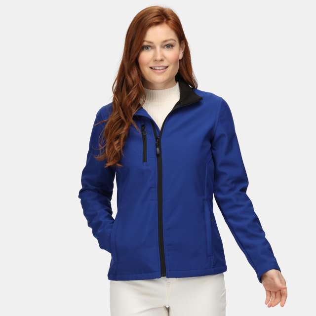 RETRA616 WOMEN'S HONESTLY MADE RECYCLED PRINTABLE SOFTSHELL JACKET