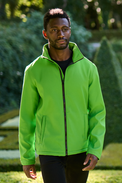 RETRA628 ABLAZE MEN'S PRINTABLE SOFTSHELL