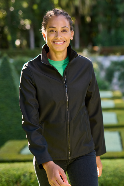 RETRA629 ABLAZE WOMEN'S PRINTABLE SOFTSHELL