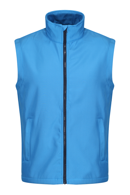 retra844 ABLAZE PRINTABLE SOFTSHELL BODYWARMER