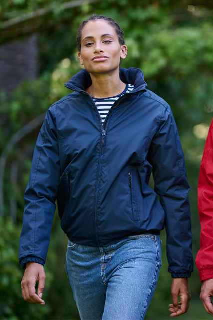 retrw298 WOMEN'S DOVER FLEECE-LINED BOMBER JACKET