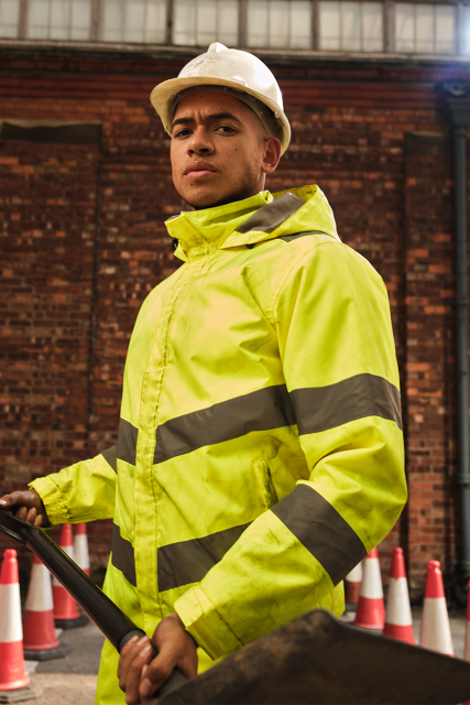 retrw457 HI-VIS PRO CONTRACT DOVER JACKET