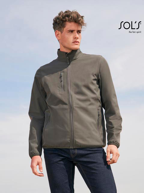 SO03827 SOL'S FALCON MEN - SOFTSHELL ZIP JACKET