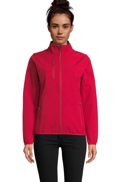 SO03828 SOL'S FALCON WOMEN - SOFTSHELL ZIP JACKET