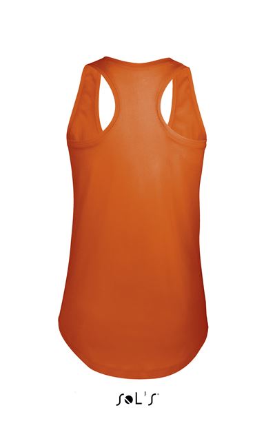 SOL'S MOKA - NŐI RACERBACK TRIKÓ