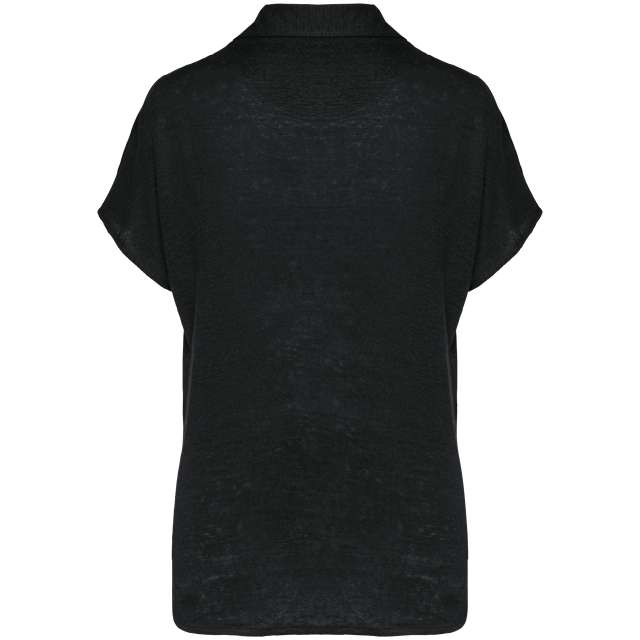 LADIES’ LINEN POLO SHIRT