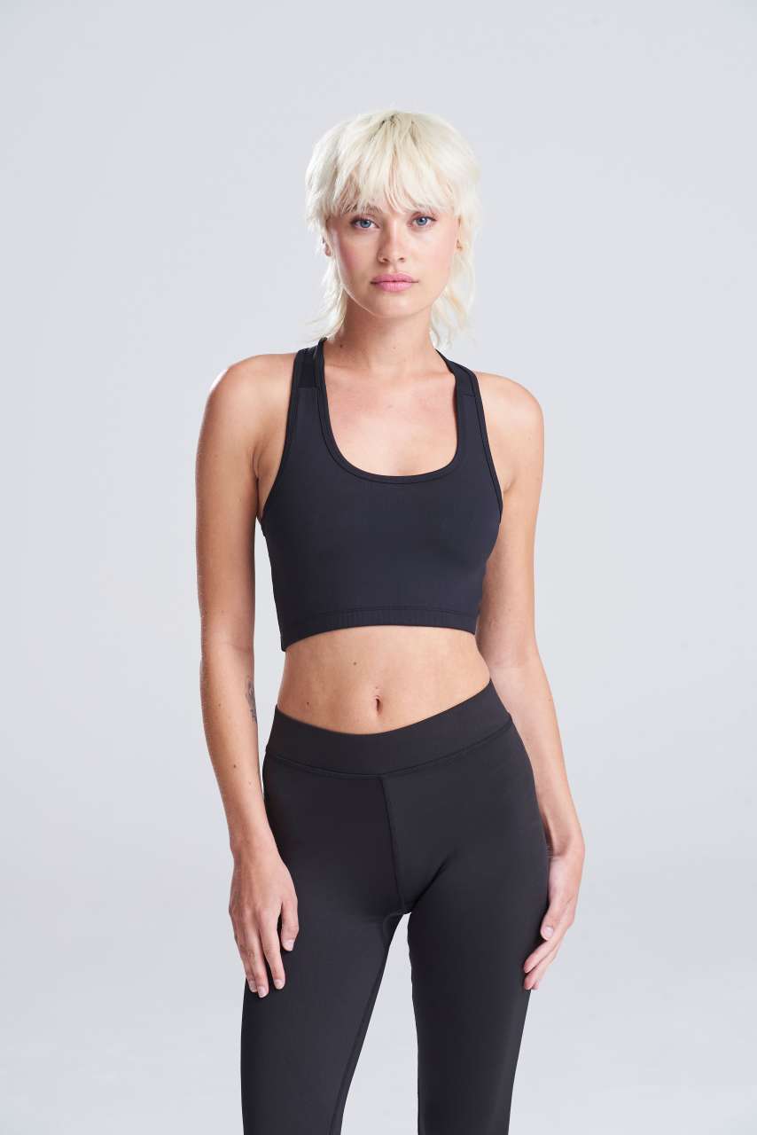 jc017 WOMEN'S COOL SPORTS CROP TOP