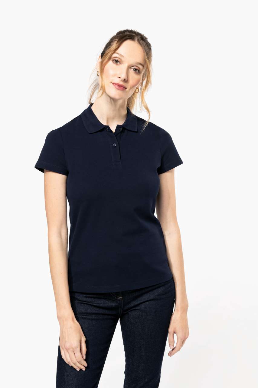 pk201 LADIES' SHORT-SLEEVED SUPIMA® POLO SHIRT