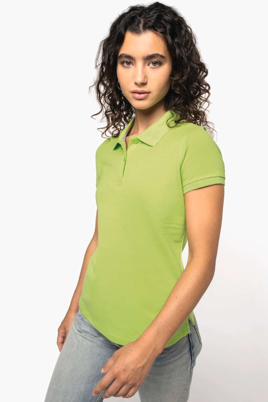 ka242 LADIES' SHORT-SLEEVED POLO SHIRT
