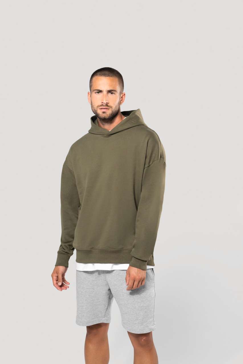 ka4018 UNISEX OVERSIZED KAPUCNIS PULÓVER