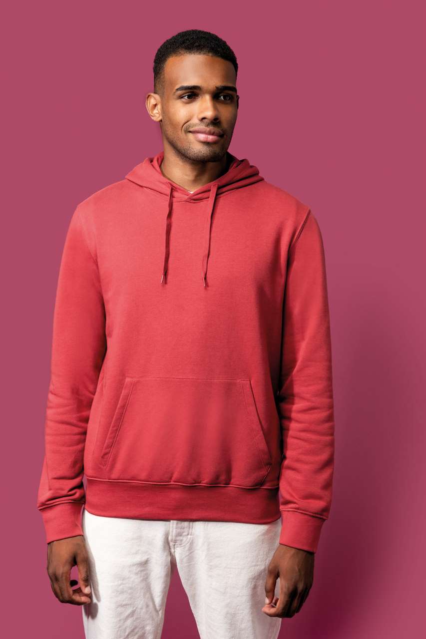 ka4027 MEN'S ECO-FRIENDLY HOODED SWEATSHIRT