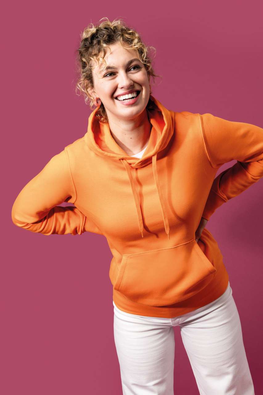 ka4028 LADIES' ECO-FRIENDLY HOODED SWEATSHIRT
