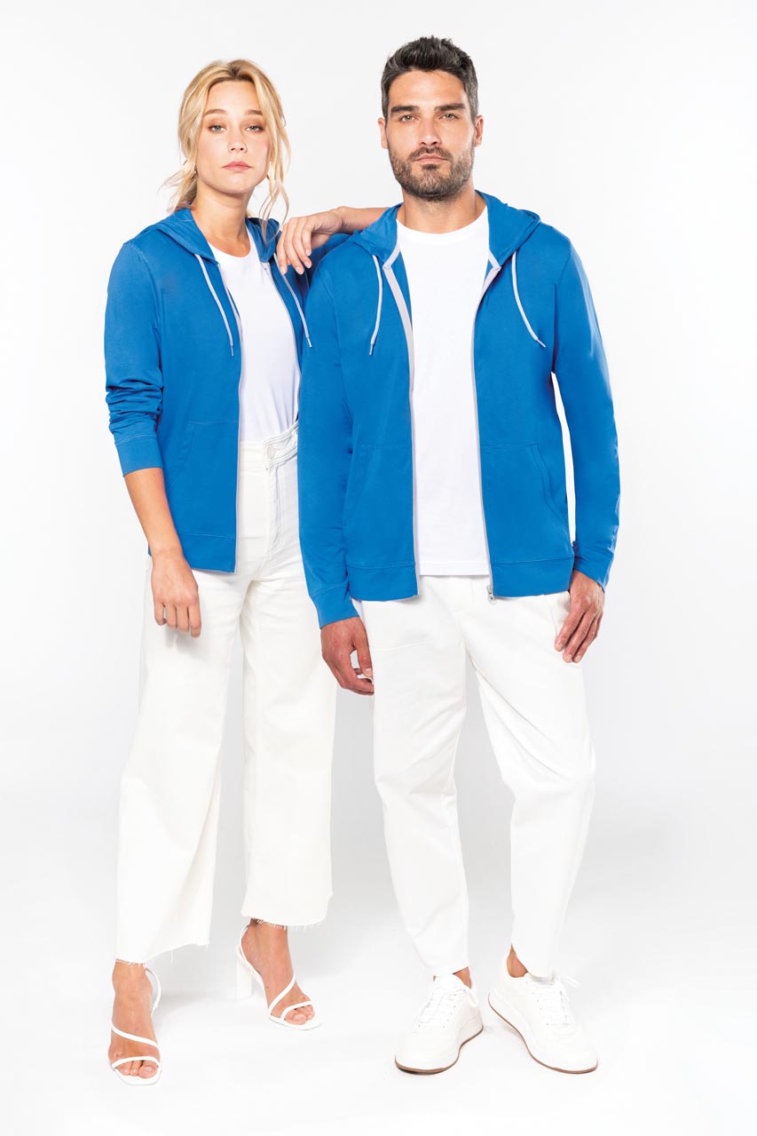 ka438 KÖNNYŰ PAMUT KAPUCNIS PULÓVER