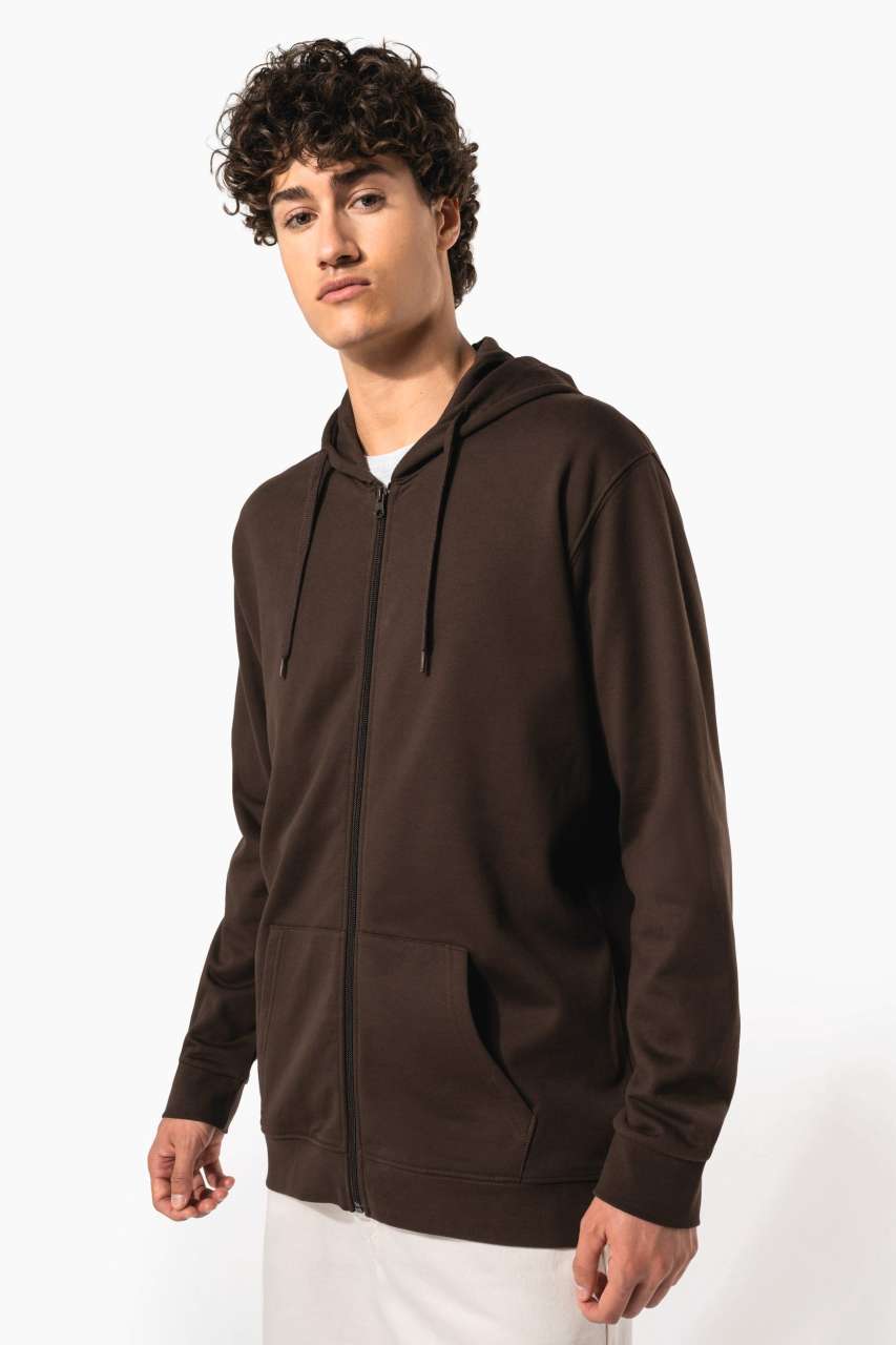 ka479 FULL ZIP HOODED SWEATSHIRT