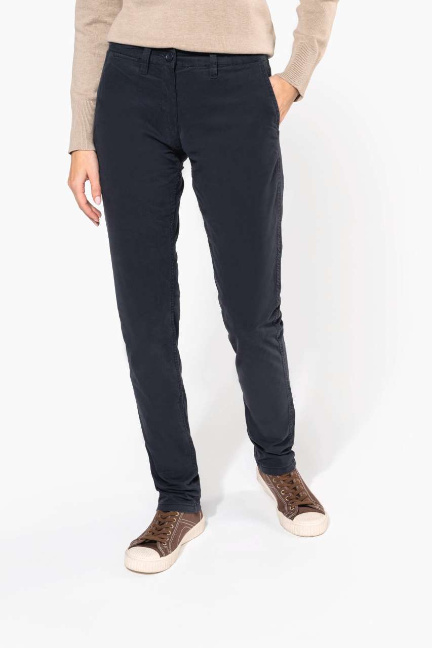 ka741 LADIES' CHINO TROUSERS