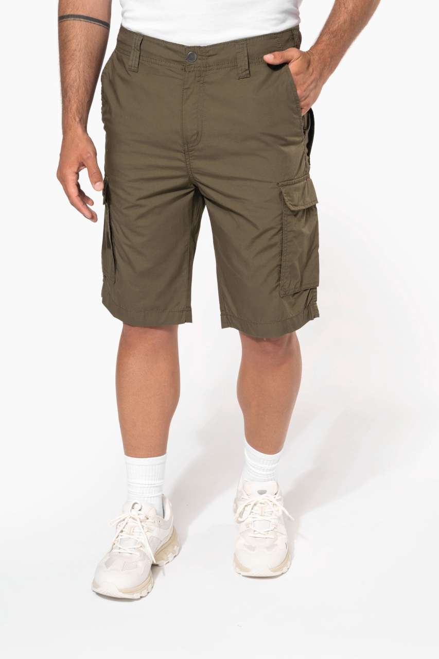 ka755 MEN'S LIGHTWEIGHT MULTIPOCKET BERMUDA SHORTS