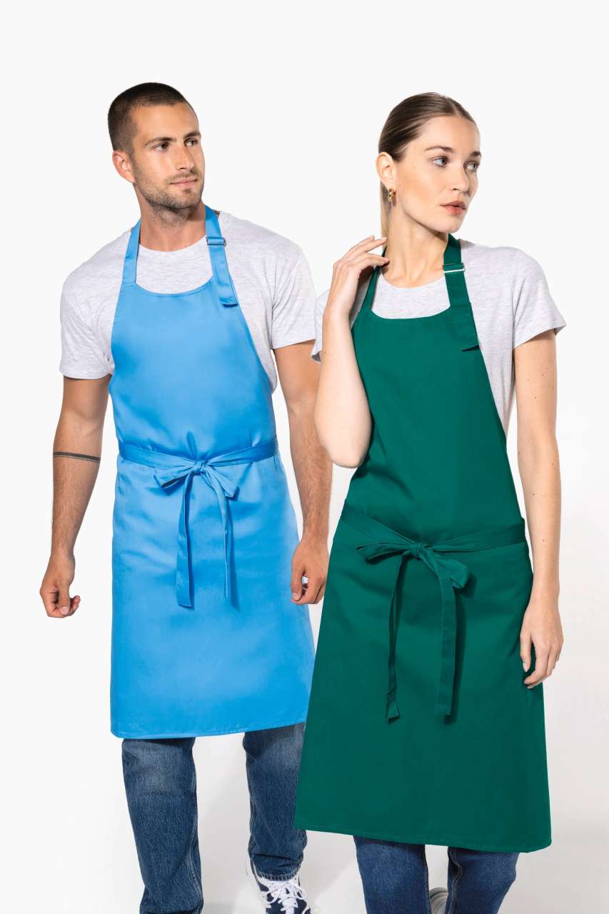 ka8000 POLYCOTTON APRON WITHOUT POCKET