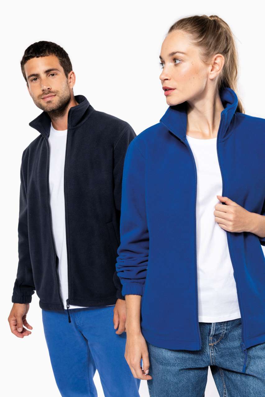 ka940 UNISEX MICROFLEECE ELASTICATED JACKET