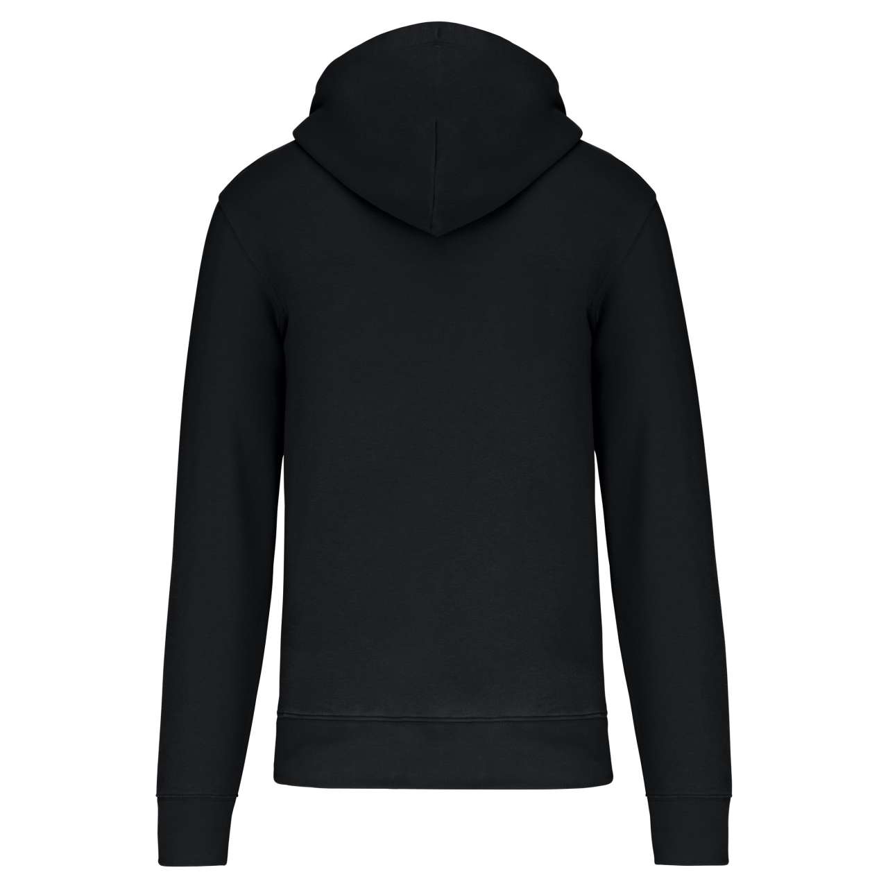 MEN'S ECO-FRIENDLY HOODED SWEATSHIRT WITH ZIP FASTENING