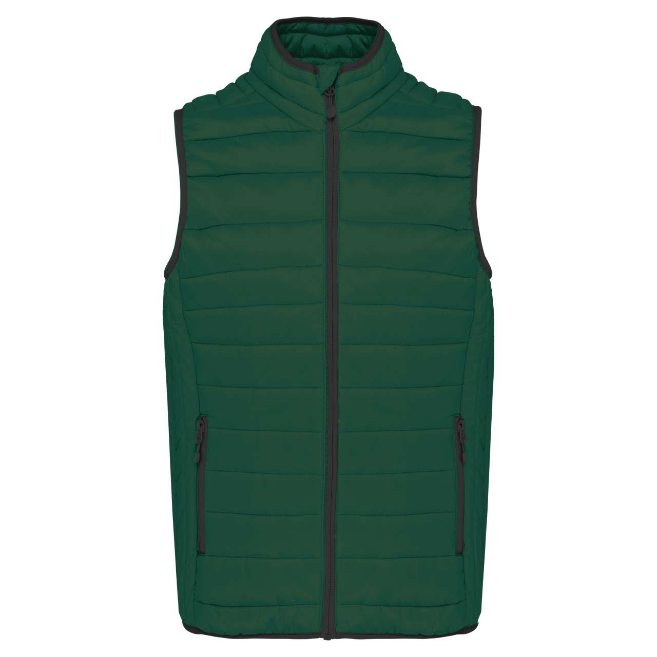 MEN’S LIGHTWEIGHT SLEEVELESS FAKE DOWN JACKET