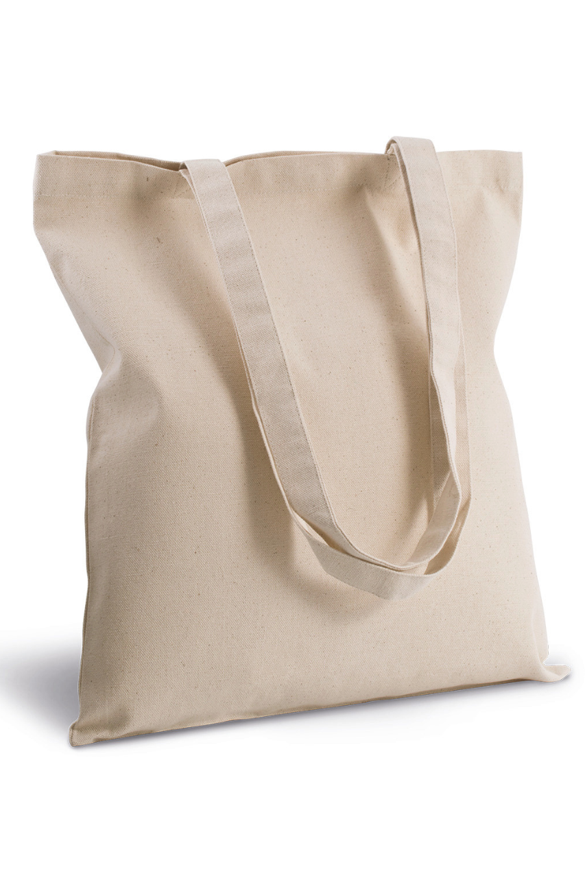 ki0250 COTTON CANVAS SHOPPER BAG