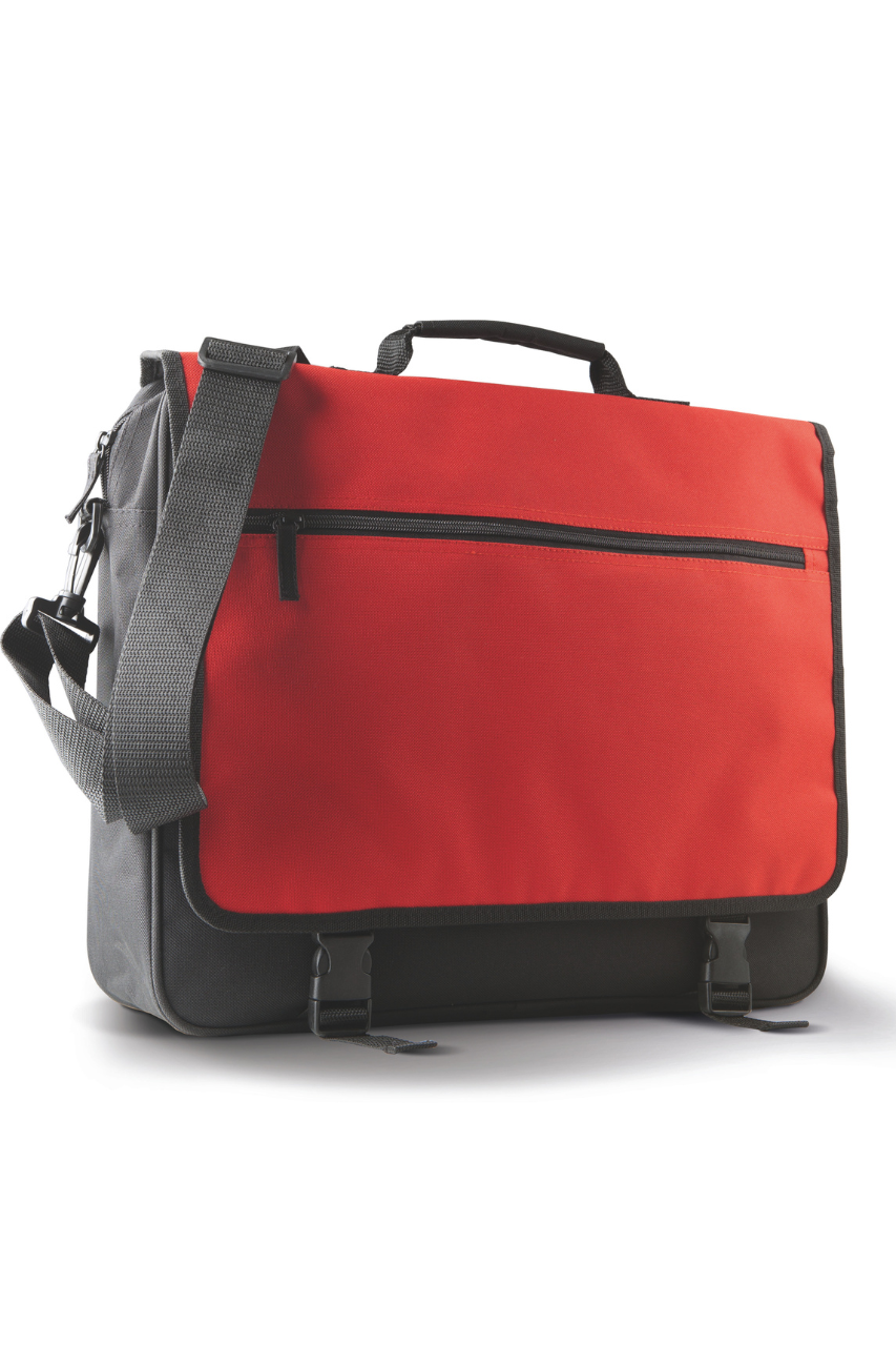 ki0412 DOCUMENT BAG WITH FRONT FLAP