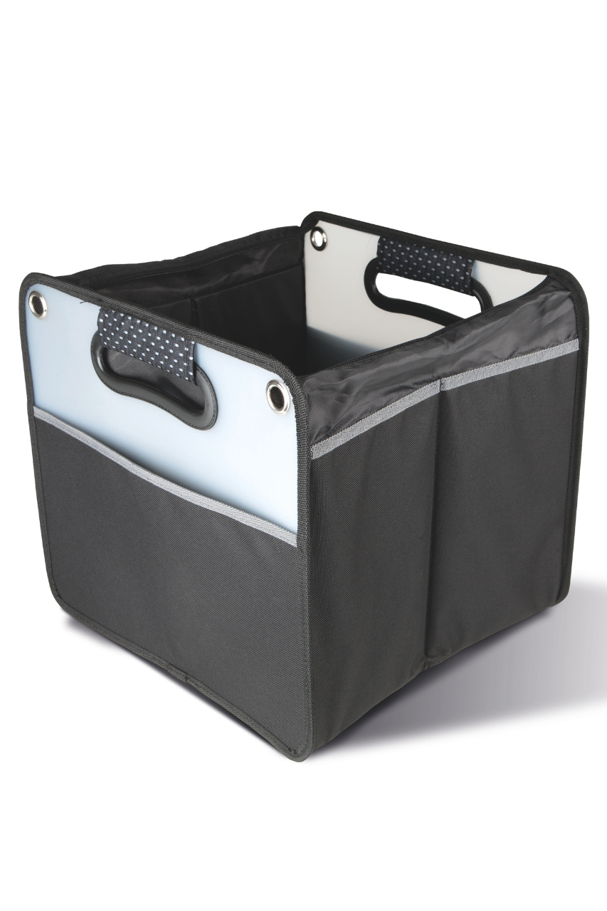ki0508 CAR BOOT ORGANISER WITH FLAP
