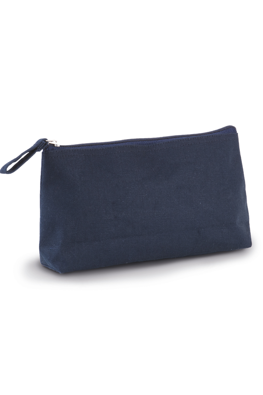 ki0728 COTTON CANVAS TOILETRY BAG