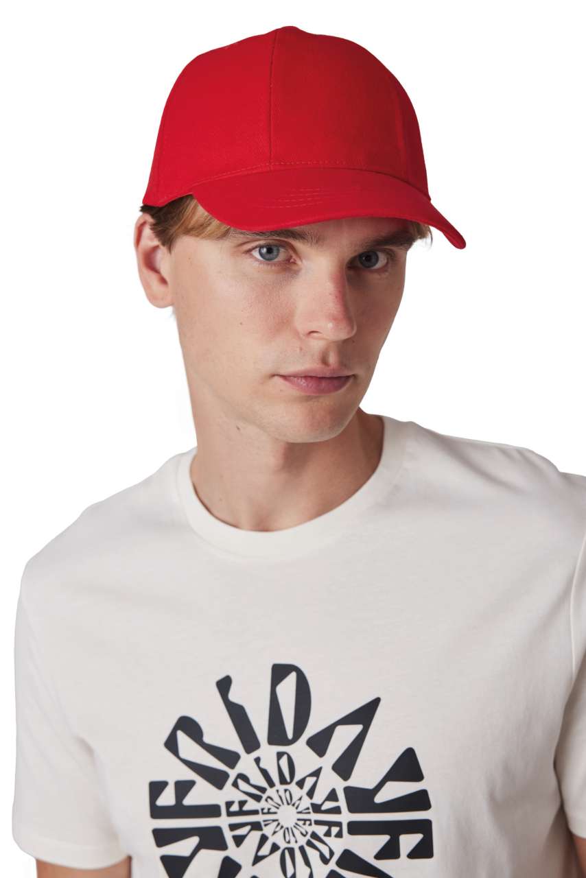 kp119 6 PANELS EASY-PRINT CAP