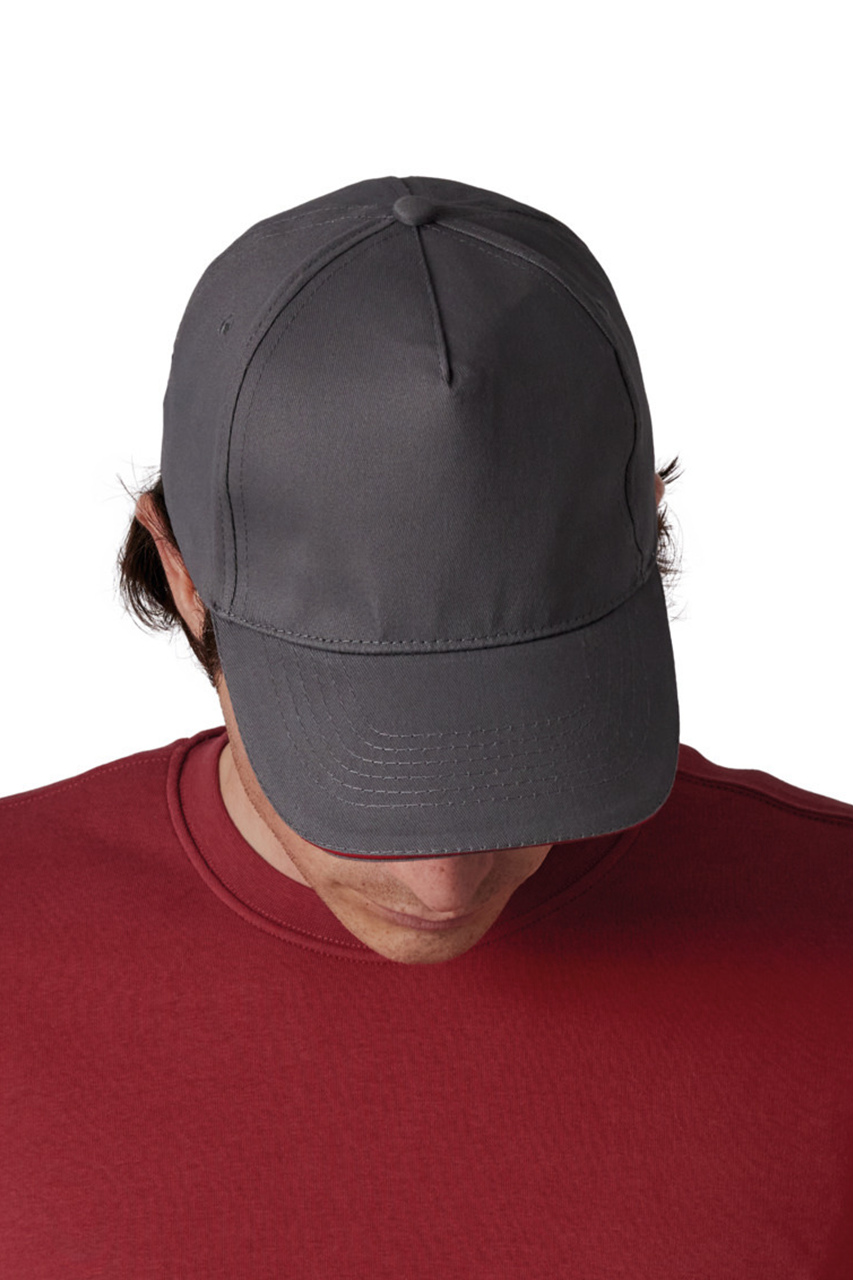 kp124 SANDWICH PEAK CAP - 5 PANELS