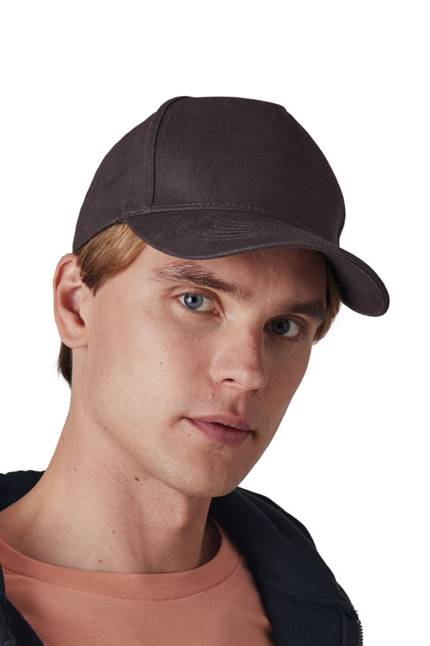 kp135 5 PANELS ORGANIC COTTON CAP