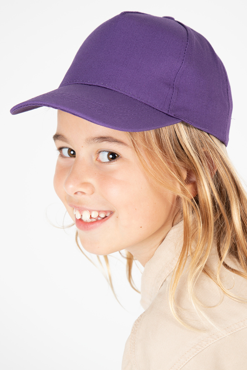 kp149 KIDS' COTTON CAP - 5 PANELS