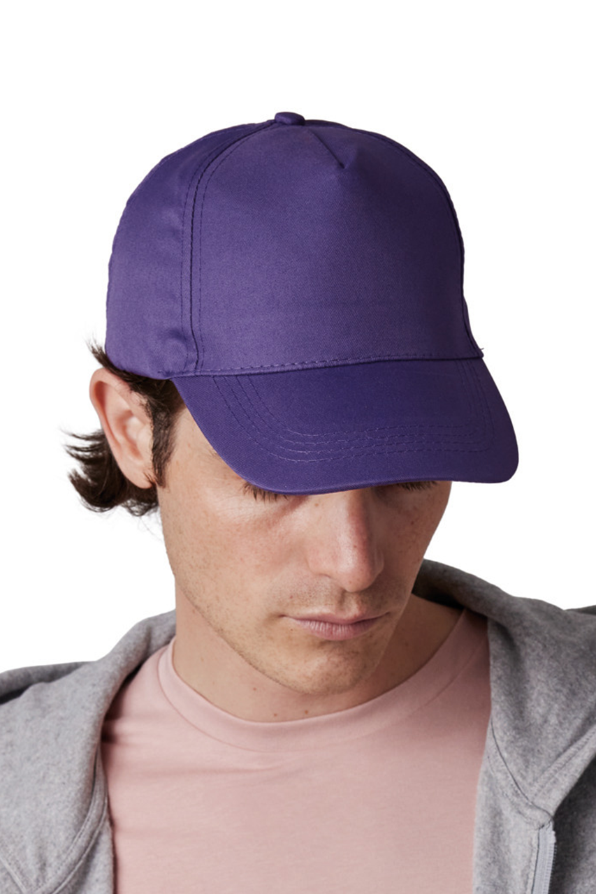 kp157 POLYESTER CAP - 5 PANELS