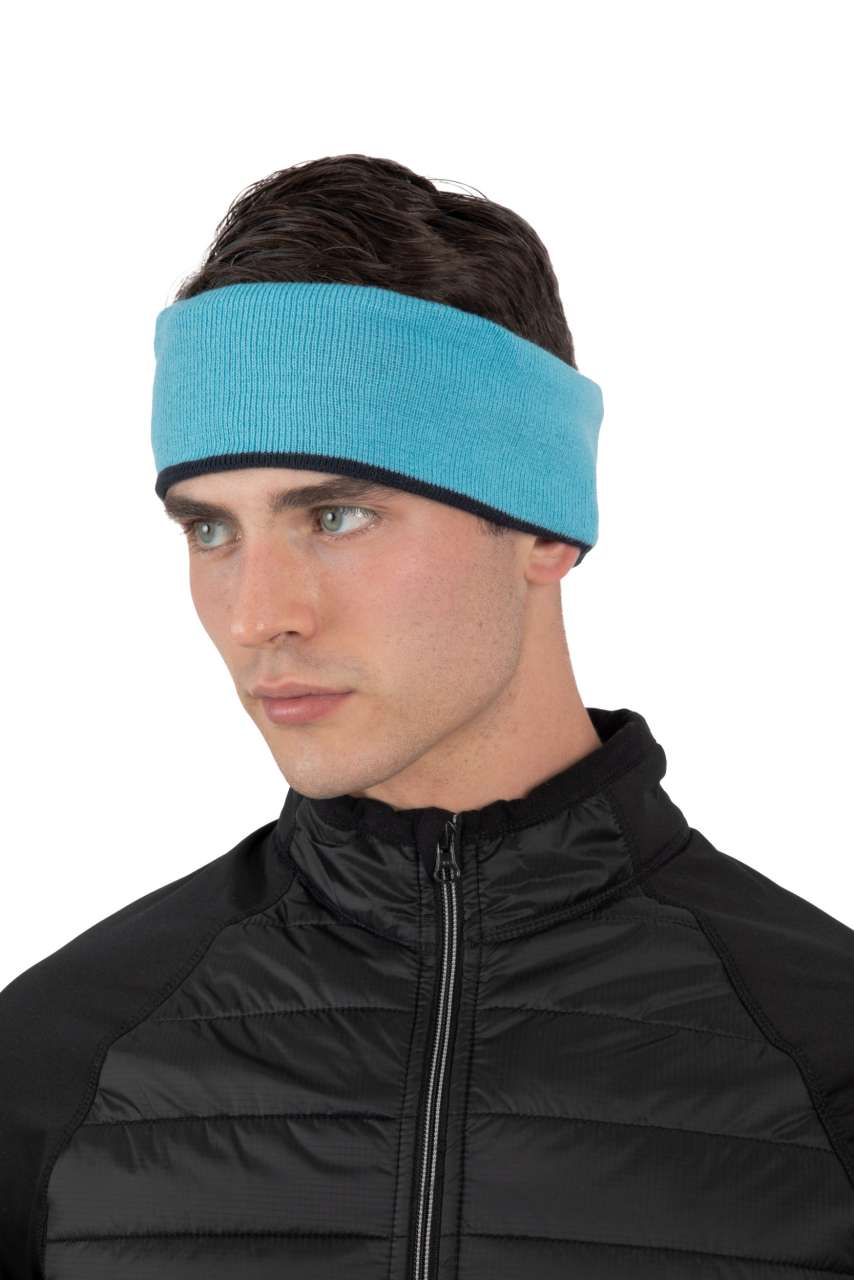 kp422 REVERSIBLE KNITTED HEADBAND