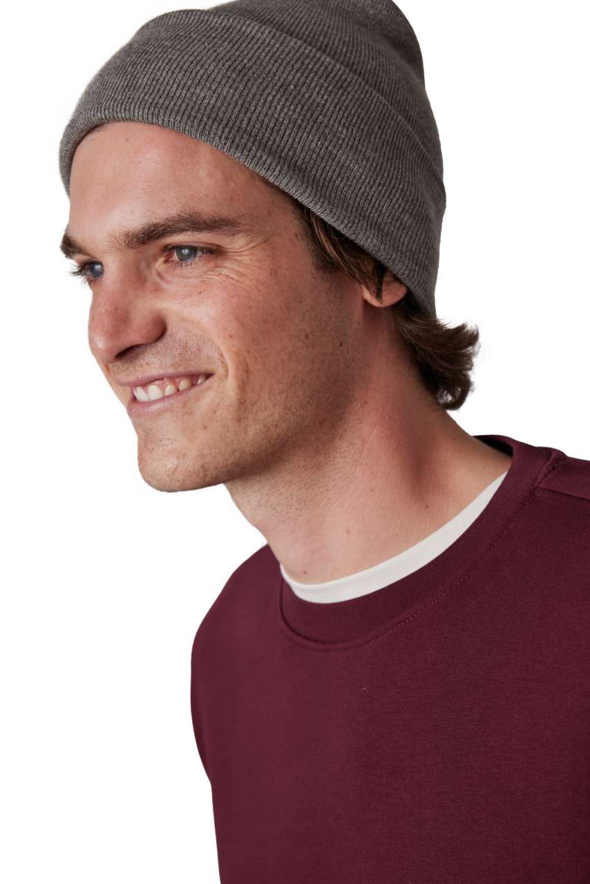 kp533 BEANIE WITH TURN-UP
