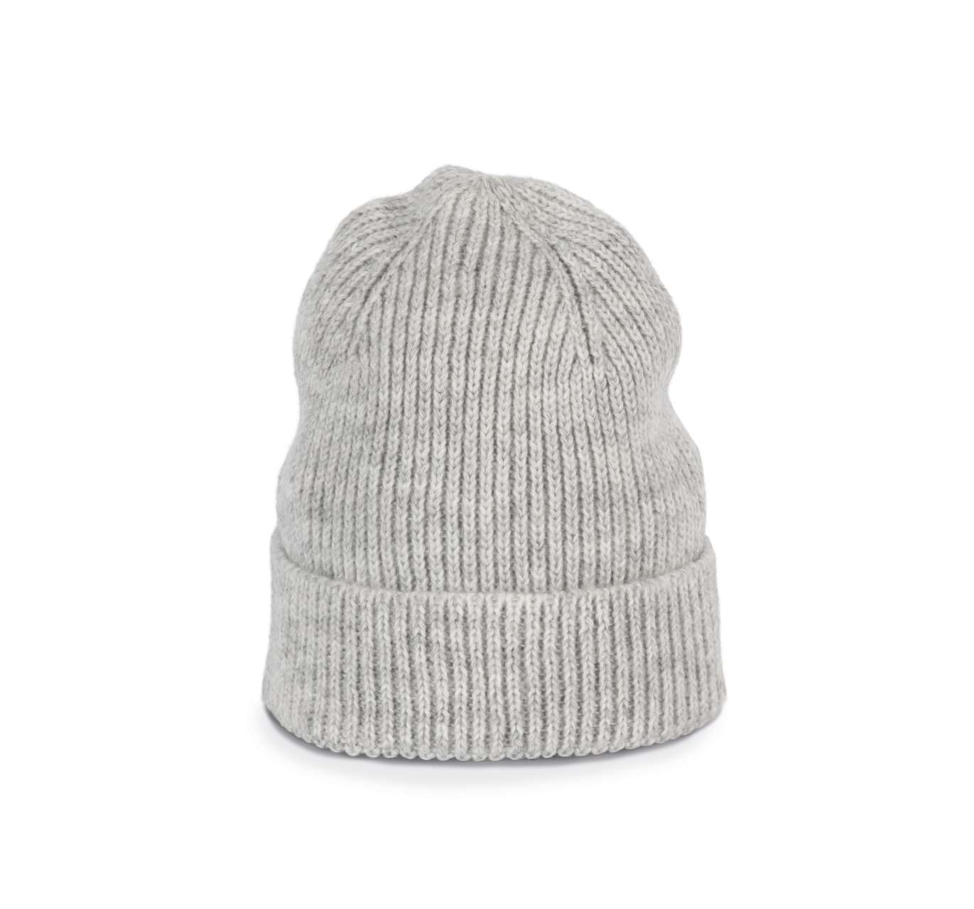 kp557 CLASSIC KNITTED BEANIE IN RECYCLED YARN
