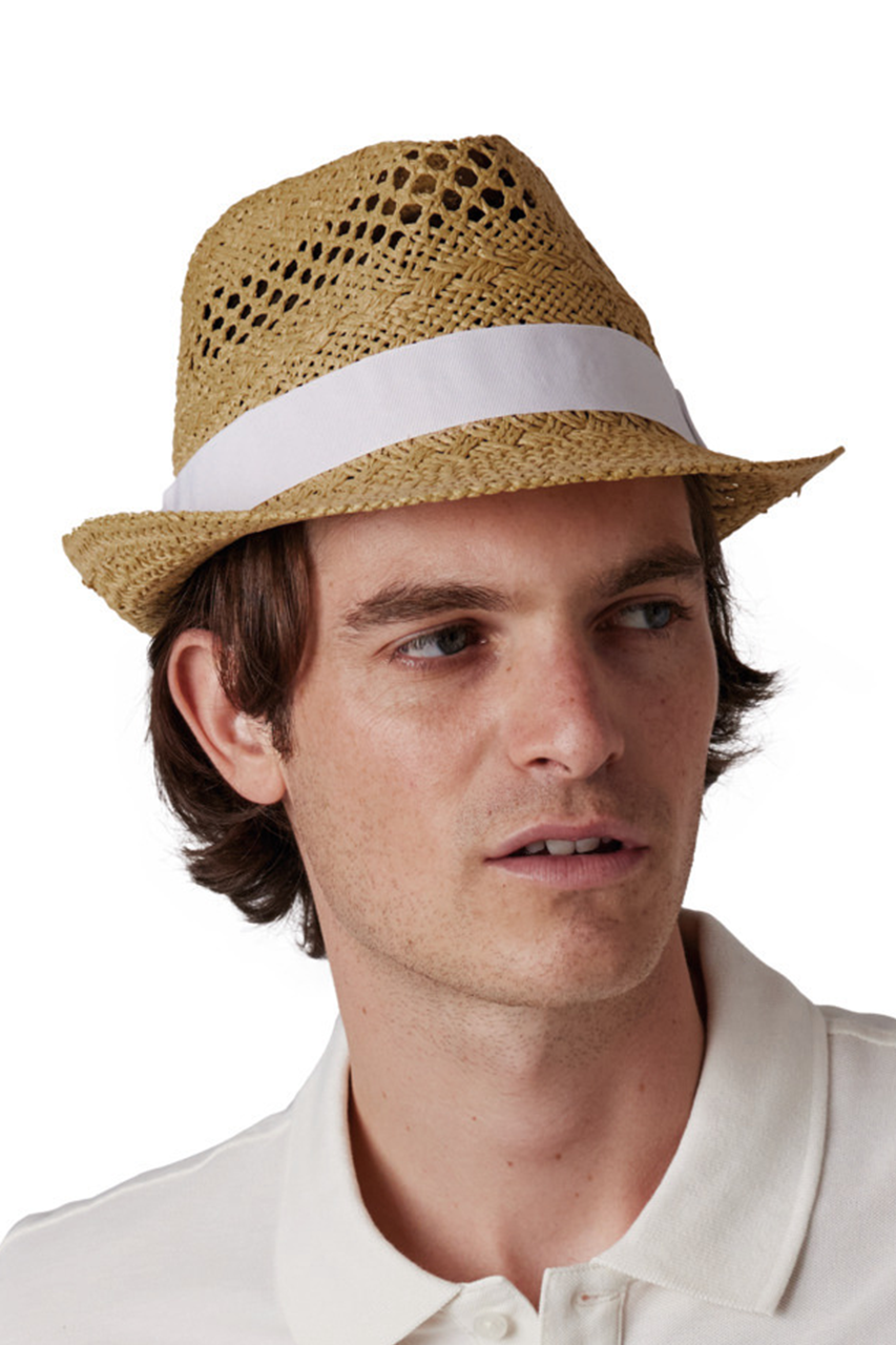 kp613 BRAIDED PANAMA HAT