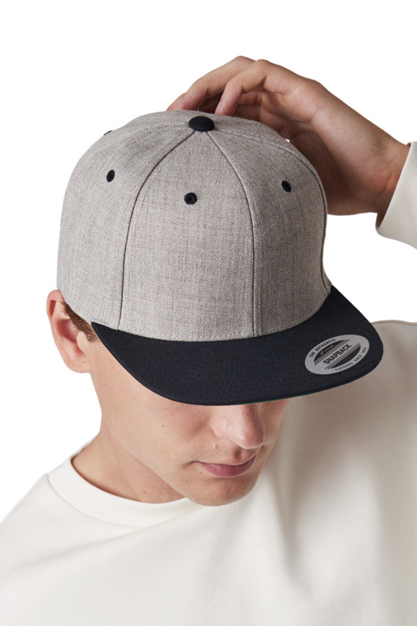 kp910 FLAT PEAK CAP - 6 PANELS