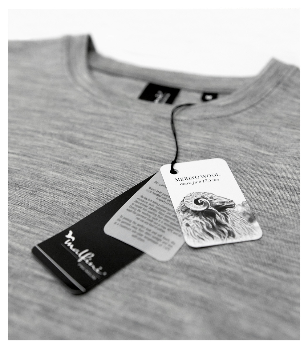 Merino Rise LS Póló férfi
