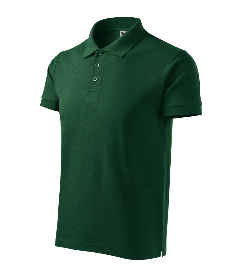 215 Cotton Heavy Galléros póló férfi
