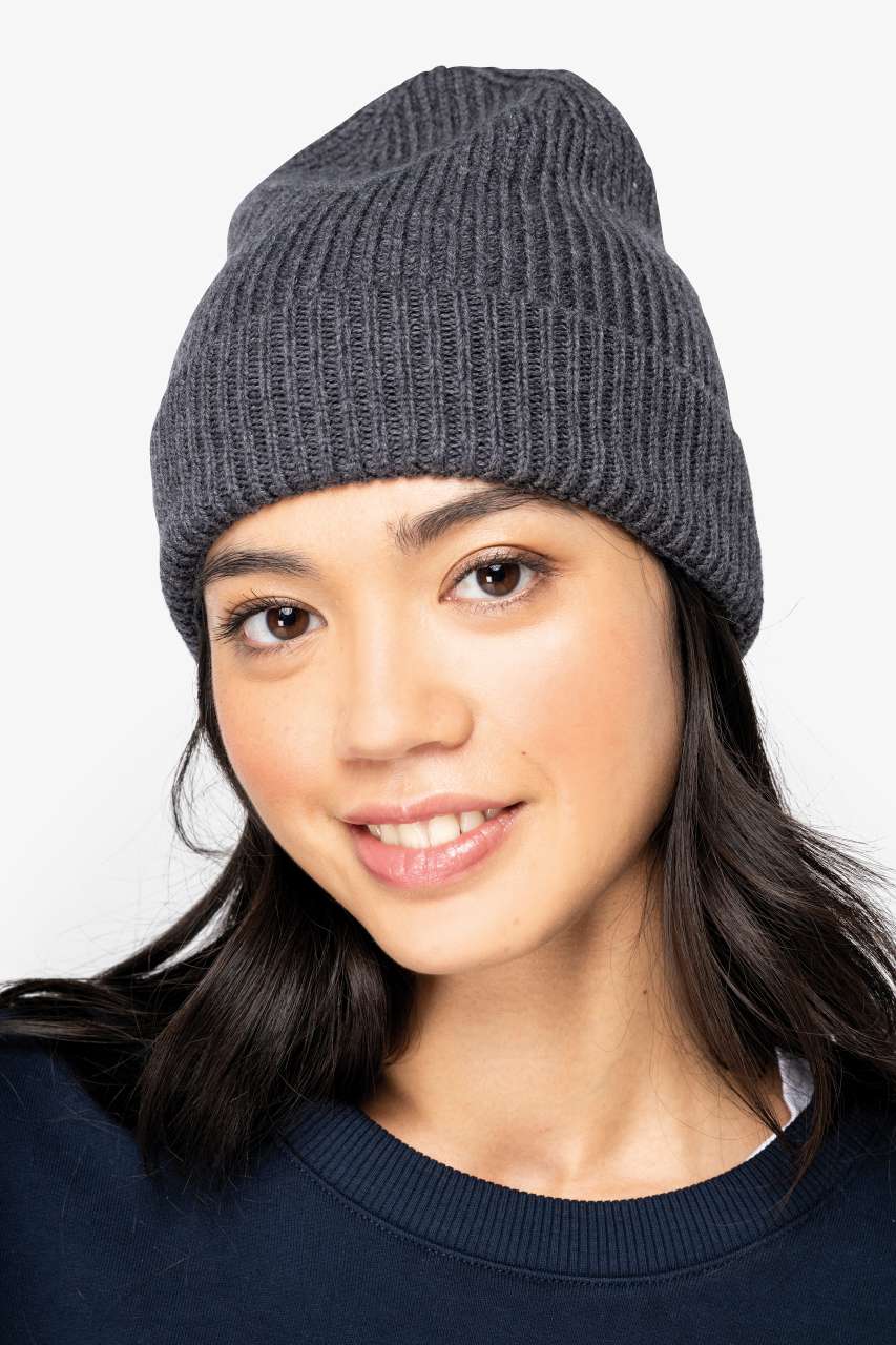 ns015 ECO-FRIENDLY UNISEX MERINO WOOL BEANIE