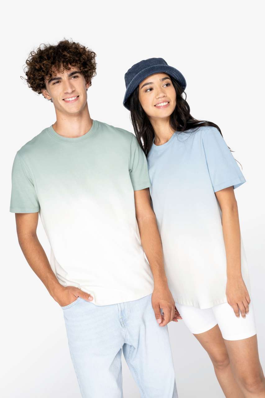 ns345 UNISEX ECO-FRIENDLY DIP DYE T-SHIRT