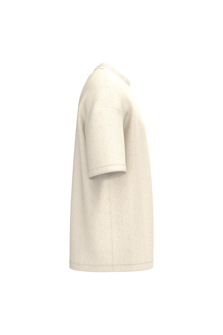 UNISZEX KÖRNYEZETBARÁT OVERSIZED FRENCH TERRY PÓLÓ