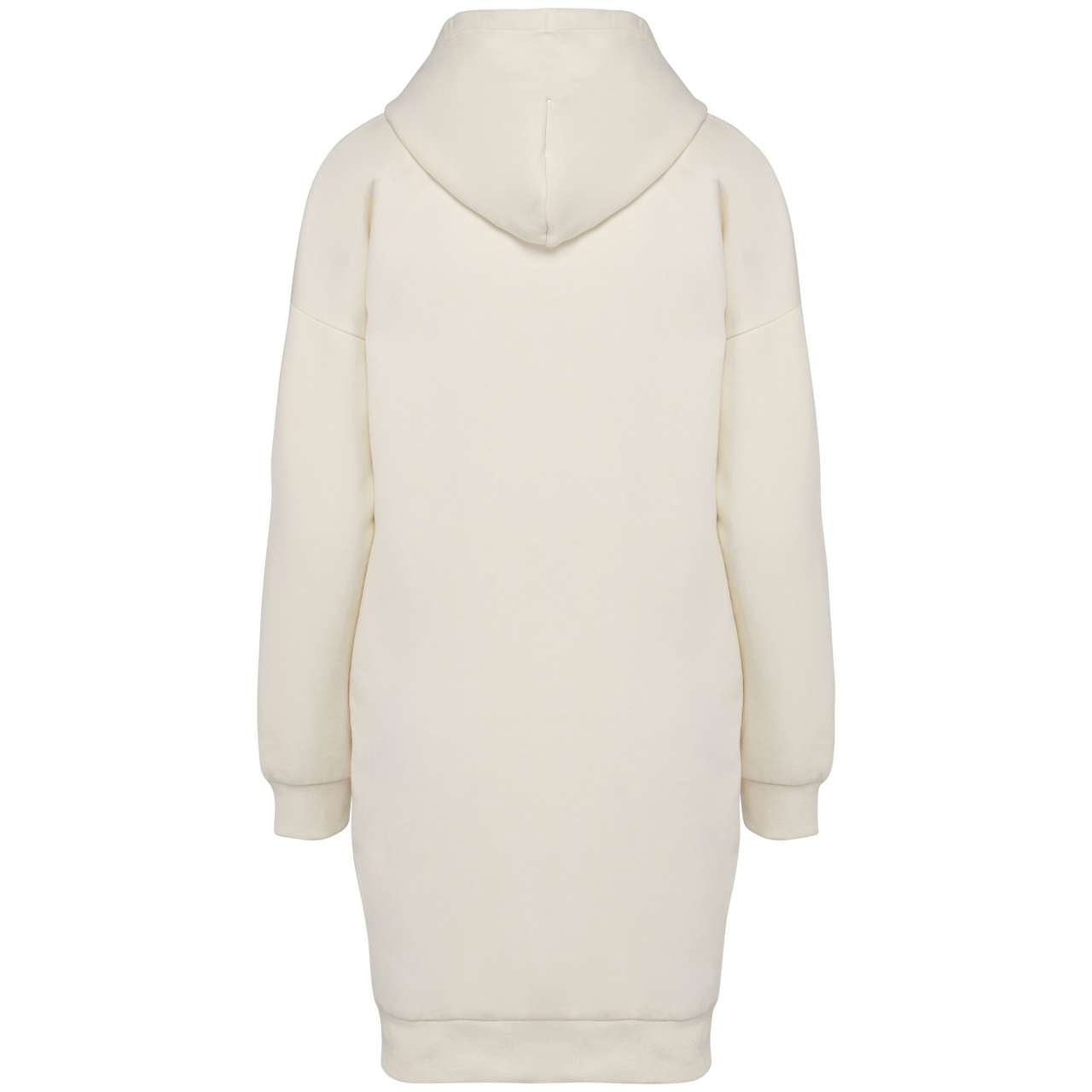LADIES' ECO-FRIENDLY HOODED SWEATSHIRT DRESS